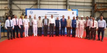 Plate Cutting At L&t