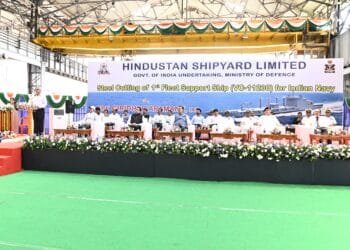 Steel Cutting Ceremony At Hsl