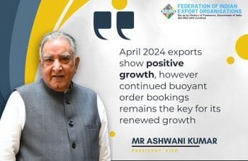 Fieo Kumar On April 2024 Exports. FIEO.