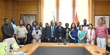 India Zimbabwe Jtc Meeting In New Delhi.