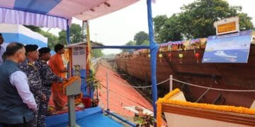 's Arnala Ship Keel Laying Ceremony At Grse.