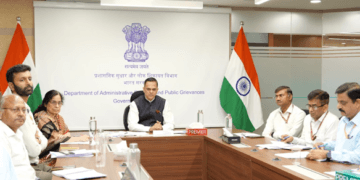 Darpg Secretary V Srinivas Along With Senior Officials.