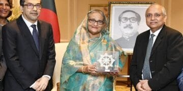 Sheikh Hasina At Cii.