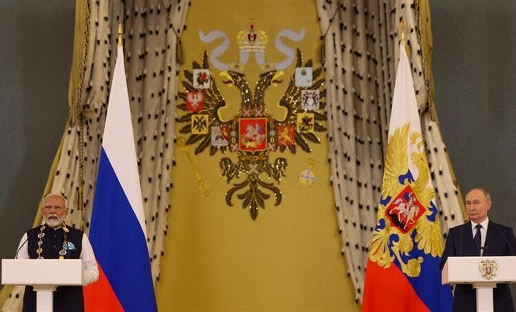 Pm Modi Gets Russian Award