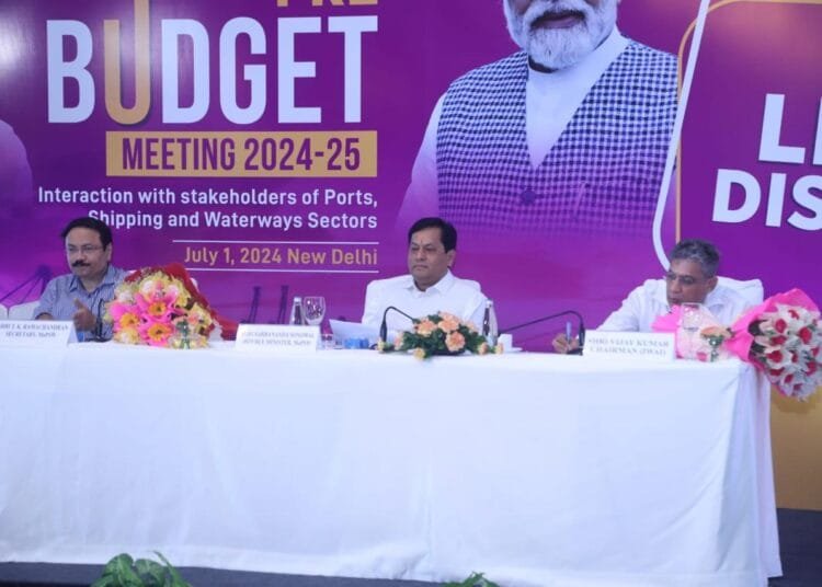 Sonowal Chairs Pre Budget Meeting