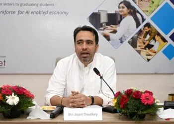 Minister Jayant Chaudhary