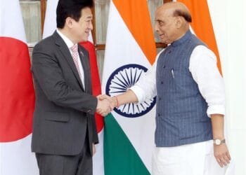 Rajnath Singh Meets Jap Def Minister