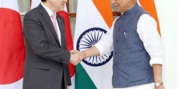 Rajnath Singh Meets Jap Def Minister