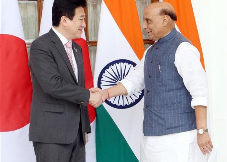 Rajnath Singh Meets Jap Def Minister