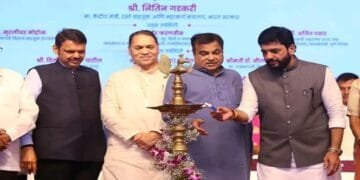 Gadkari Lays Foundation Stone For National Highways In Pune