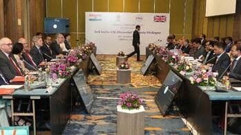 India Uk Delegates At Gift City Dialogue