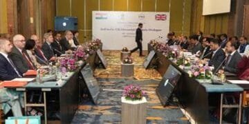 India Uk Delegates At Gift City Dialogue