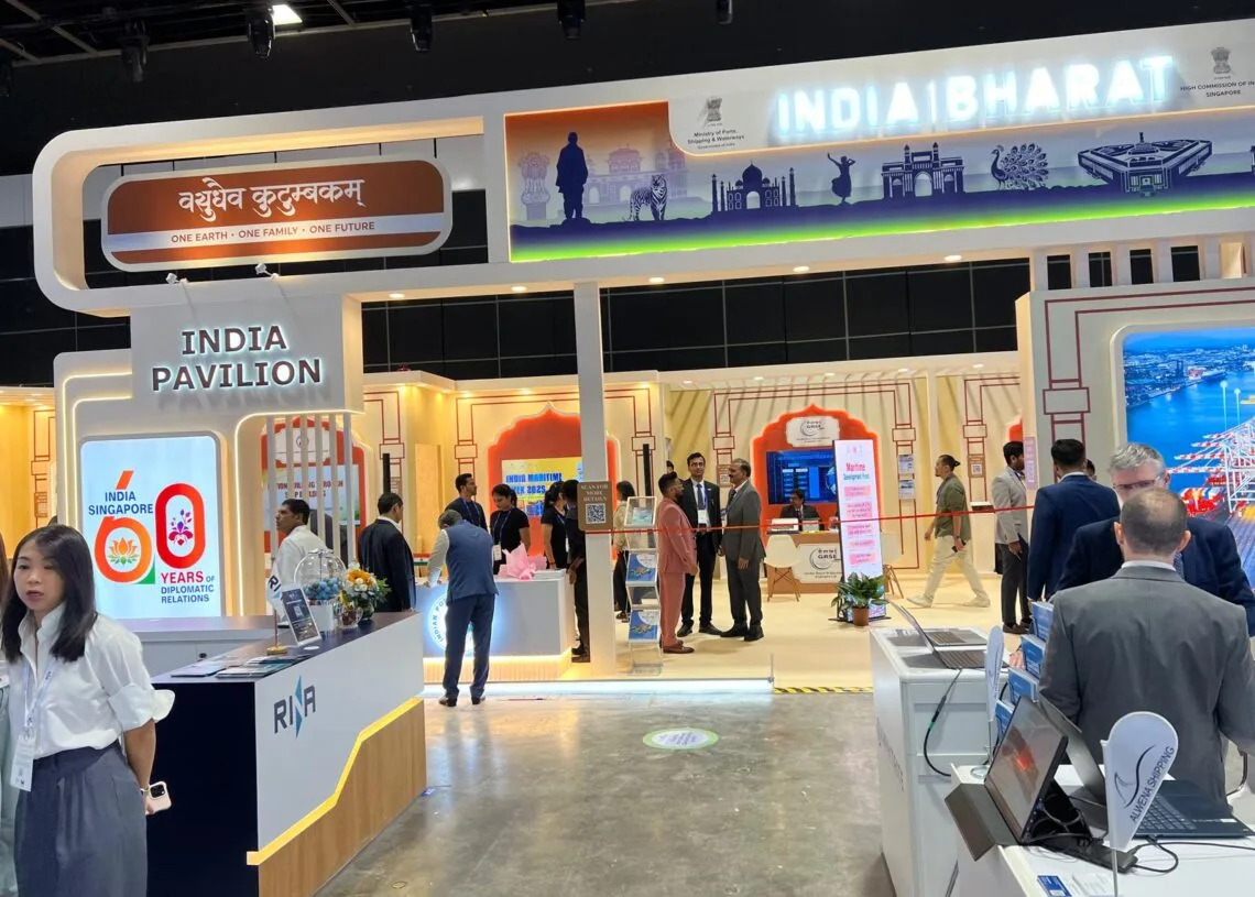 Indian Pavilion At Smw 2025 by GS.