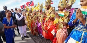 Pm Modi Port Of Spain