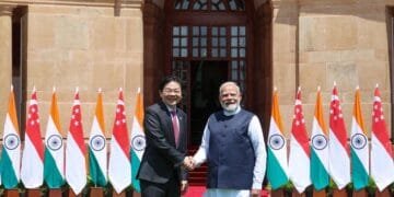 Pm wong and pm modi meets in new delhi on 4 sept