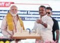 Pm officiates projects in tamil nadu