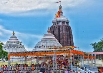 Jagannath Temple in Puri.
