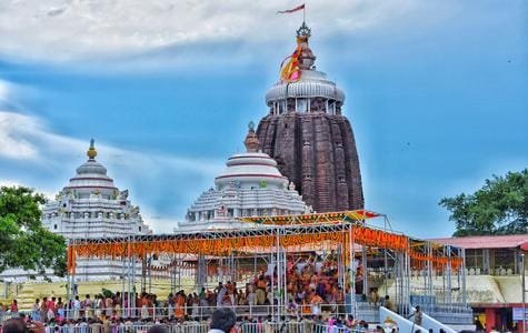 Jagannath Temple in Puri.